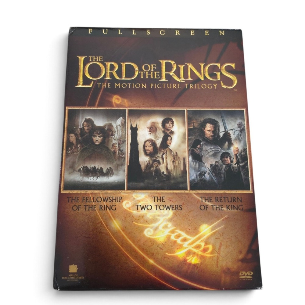 Lord of the Rings Motion Picture Trilogy DVD Fullscreen 6-Disc Box Set Movies